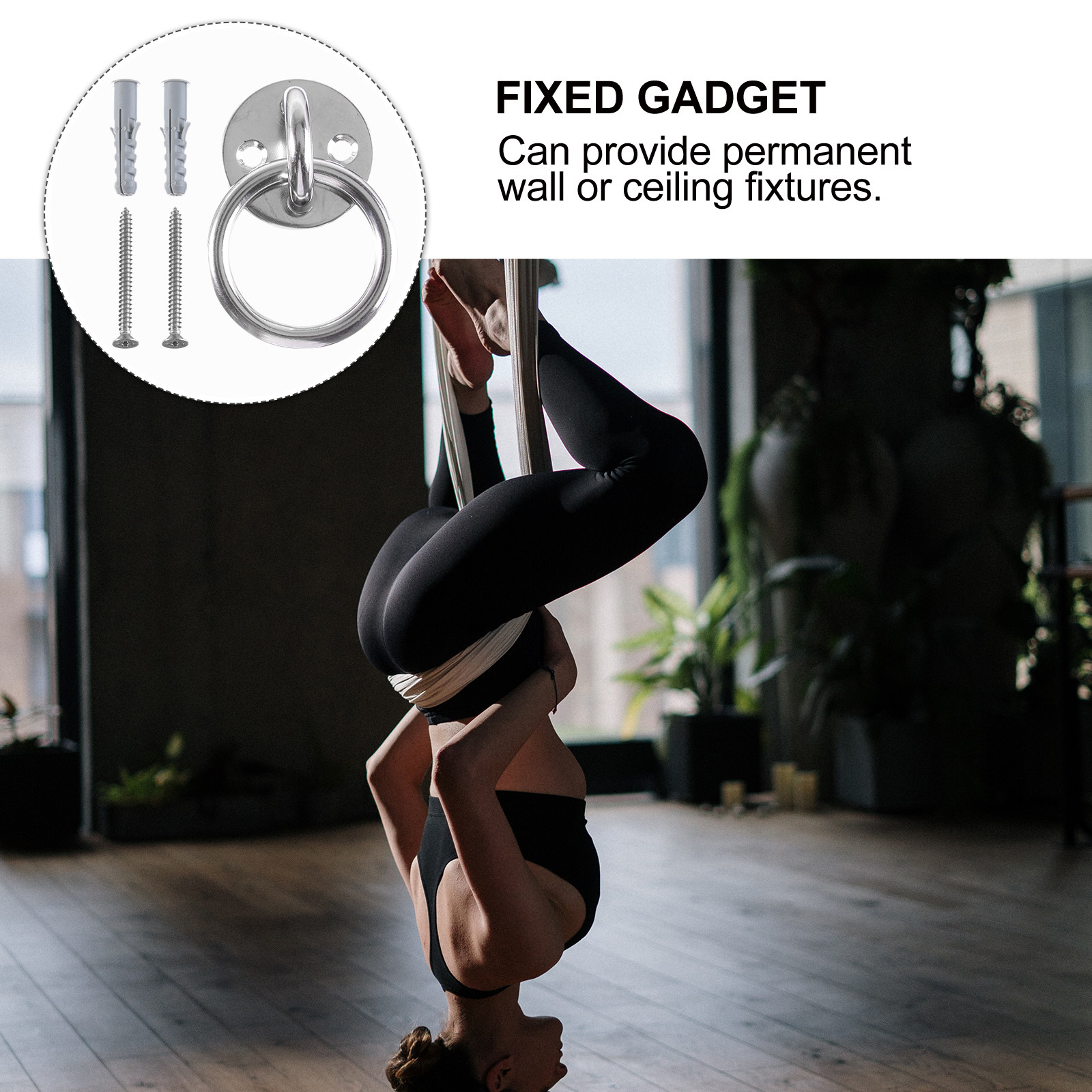 1Set Heavy Duty Yoga Swings An - Battle Rope Anchor review and price