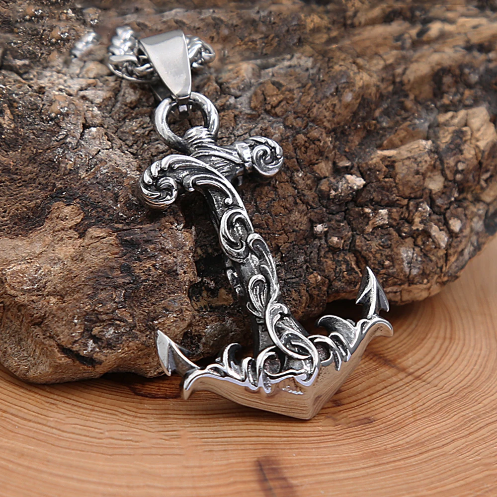 Punk Vintage Stainless Steel A - Battle Rope Anchor review and price