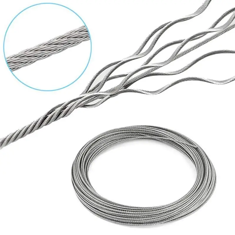 7x7 Stainless Steel Wire Rope  - Crossfit Lifting review and price