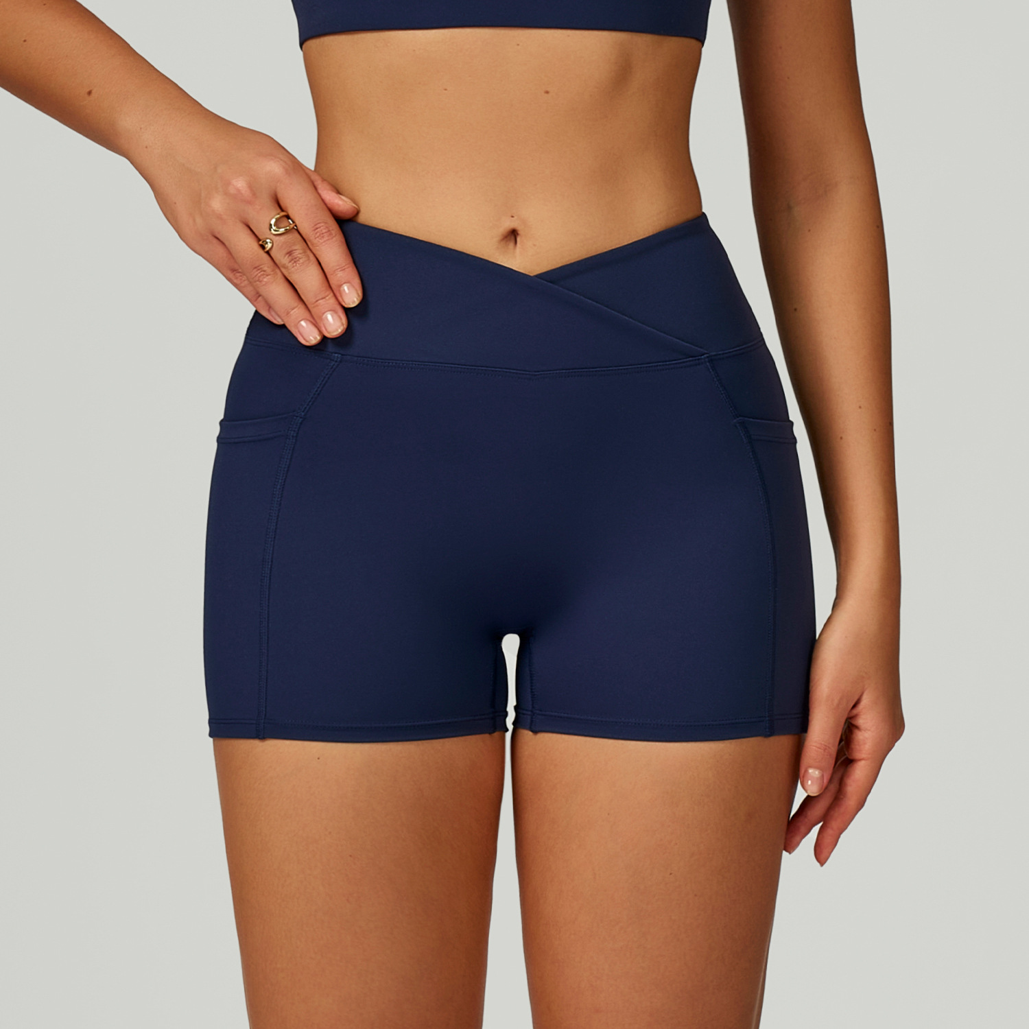 Cross Waist Head Yoga Shorts H - Crossfit Workout With Equipment review and price