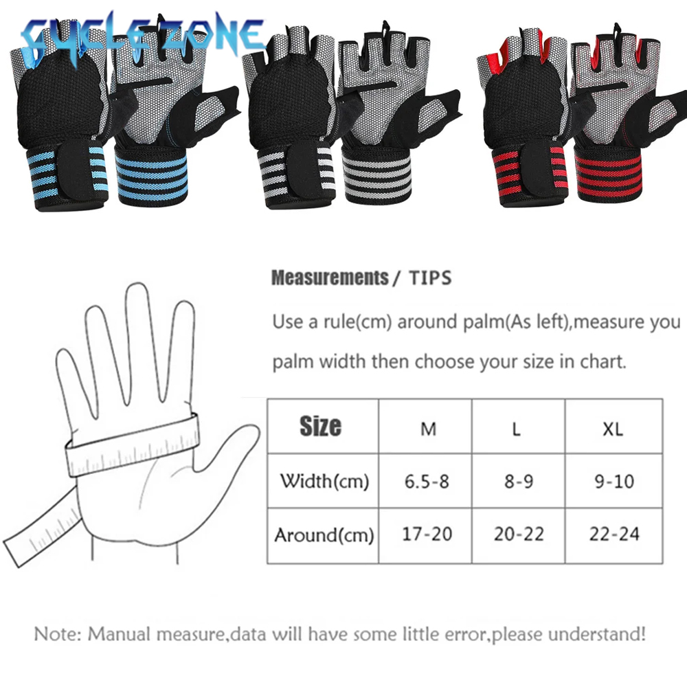 1 Pair Half Finger Gym Fitness - Crossfit Workout With Equipment review and price